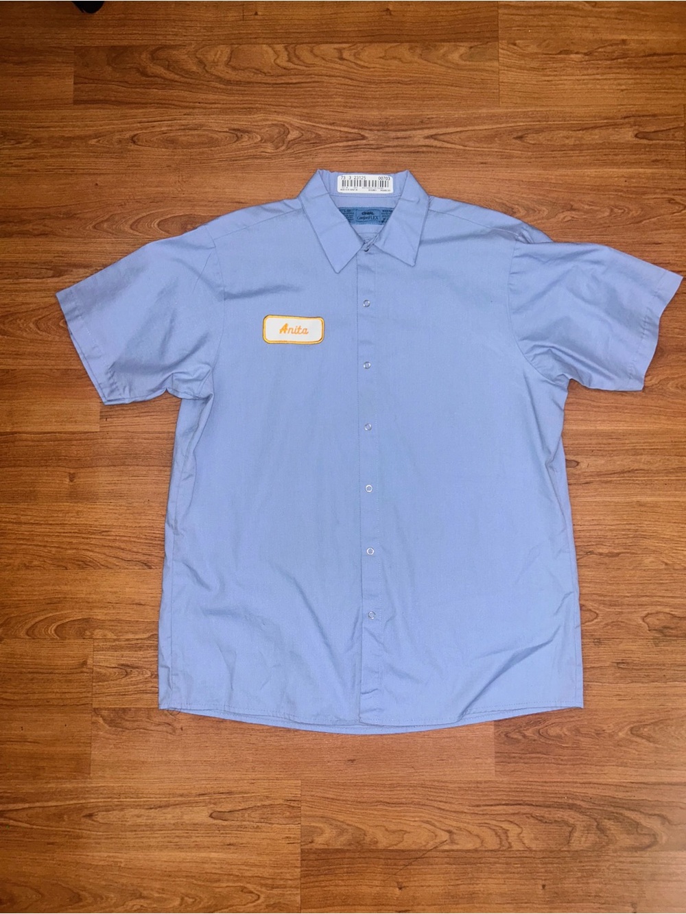 Y2K Snap Button Cintas Comfort Flex Work Shirt Size Large